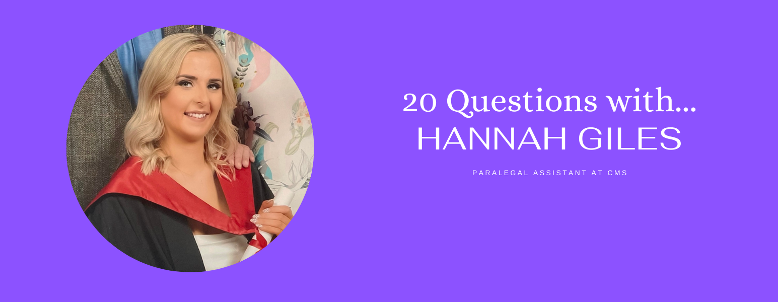 “20 Questions with…Hannah Giles”