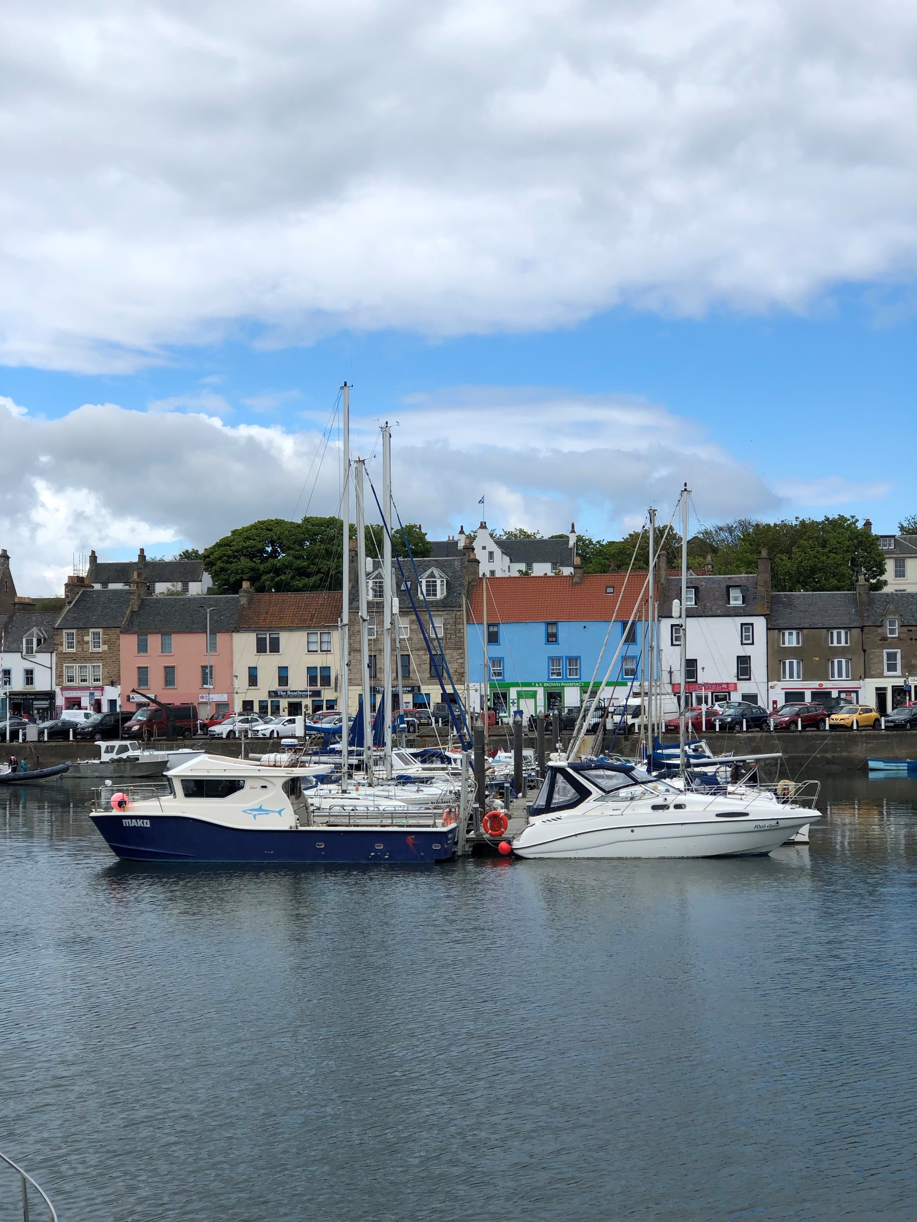 Anstruther harbour views