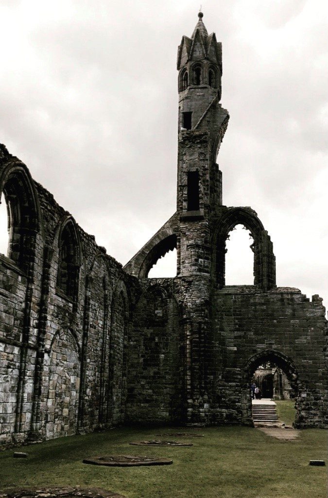 St Andrews cathedral ruins