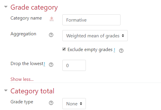 Grade category 2