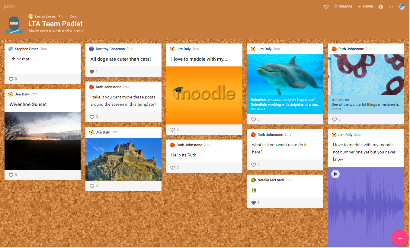 about padlet