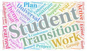 Student Transitions Word Cloud standard page