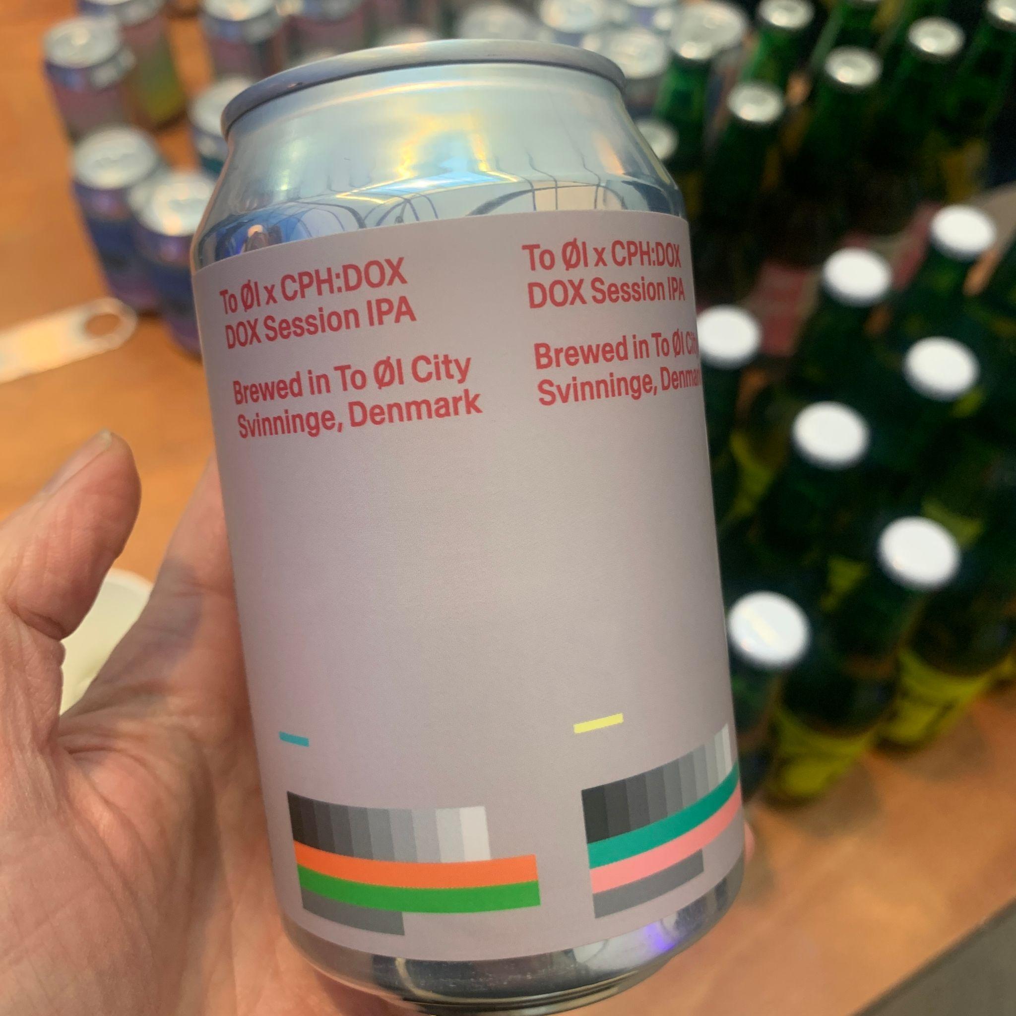 Aluminum can from the CPH:DOX event