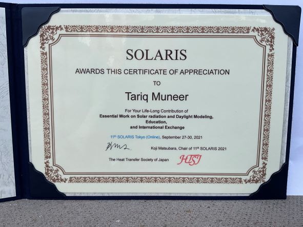 Solaris lifetime achivement award.IMG-0011