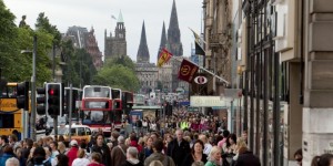 Edinburgh Shopping Students